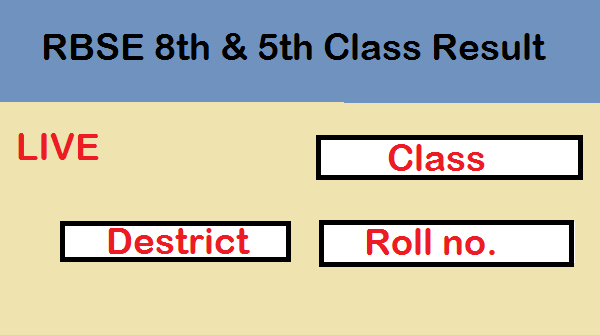 Class 8 result 2026 rajasthan, Class 5th result 2026 rajasthan, 5th & 8th Class Result Release -Check Now rajpsp.nic.in , 8th और 5th कक्षा का रिजल्ट ऑनलाइन कैसे देखें,