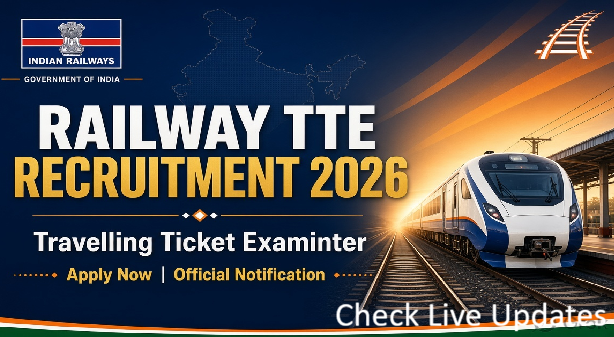 rrb tte vacancy 12th pass, railway tte salary 52000, tte tc syllabus 2026, rrbapply.gov.in tte form, railway jobs without PET, Railway TTE Recruitment 2026,
