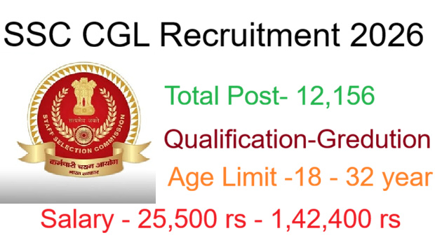SSC CGL Recruitment 2026 Official Notification Release 12,256 Posts Check Details Now, SSC CGL Vacancy 2026, SSC CGL, SSC CGL Recruitment 2026 selection Process, 