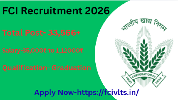 FCI Recruitment 2026, FCI Recruitment 2026 Notification Pdf, FCI Vacancy 2026, FCI Vacancy 2026 Syllabus, FCI Recruitment 2026 for 33,560+ Posts Live Updates Check Details,